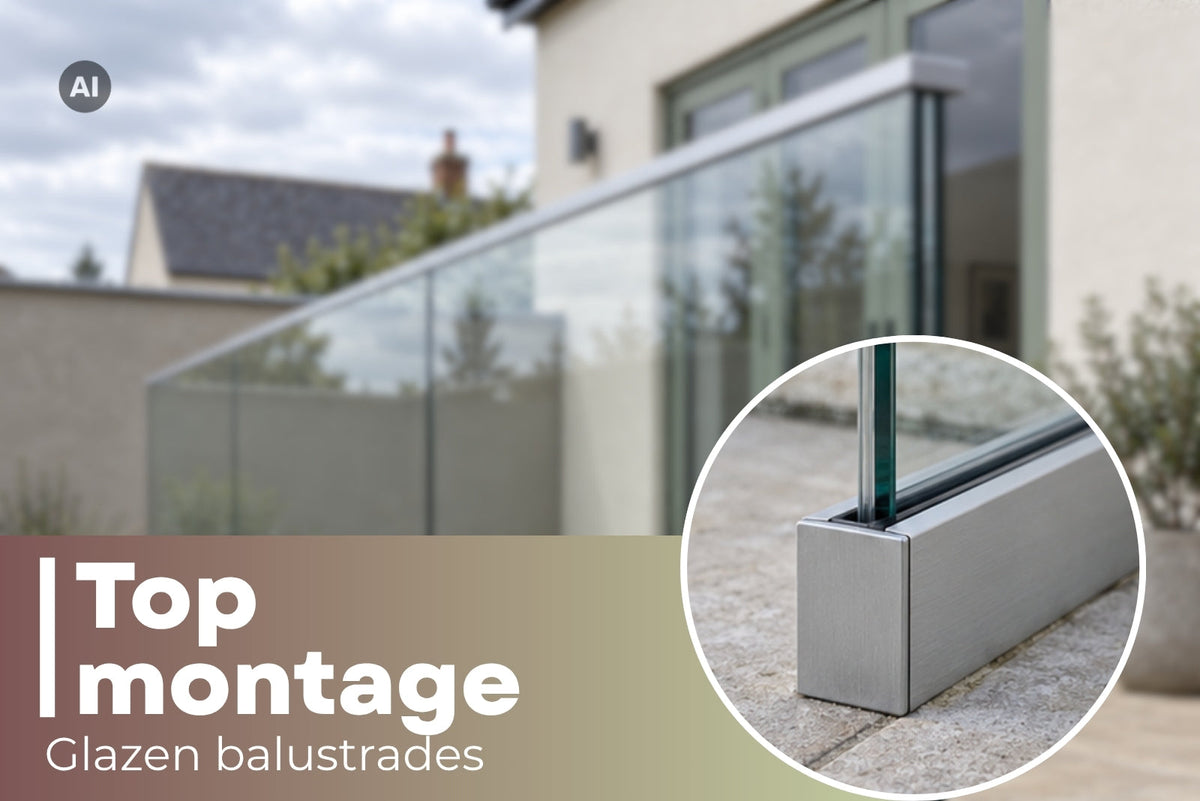 Balustradesystemen met bovenmontage