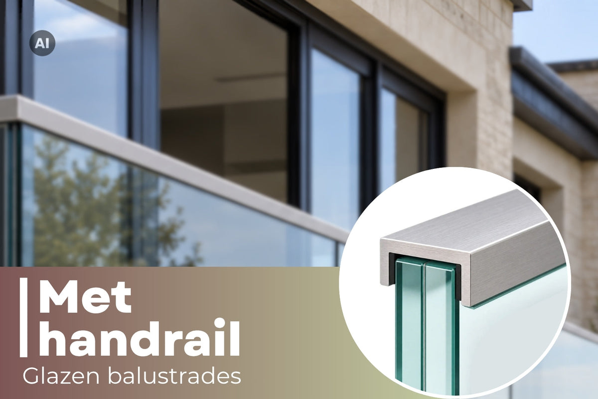 Balustradesystemen met vaste leuning
