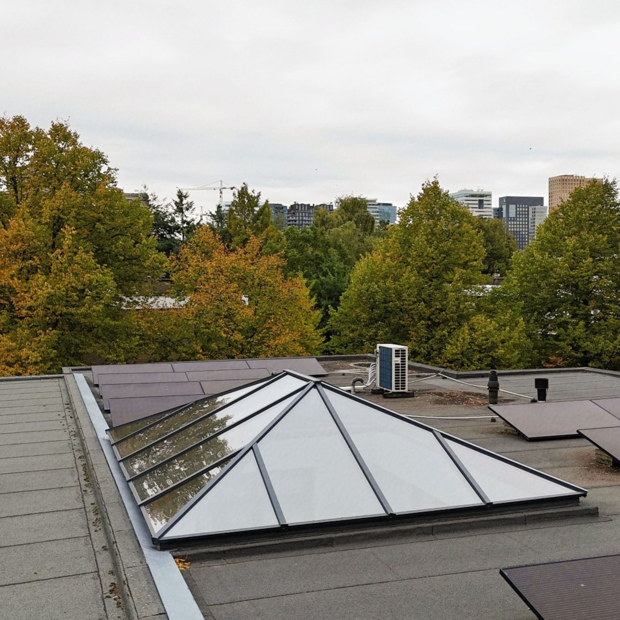 Lichstraat plat dak Regulier
