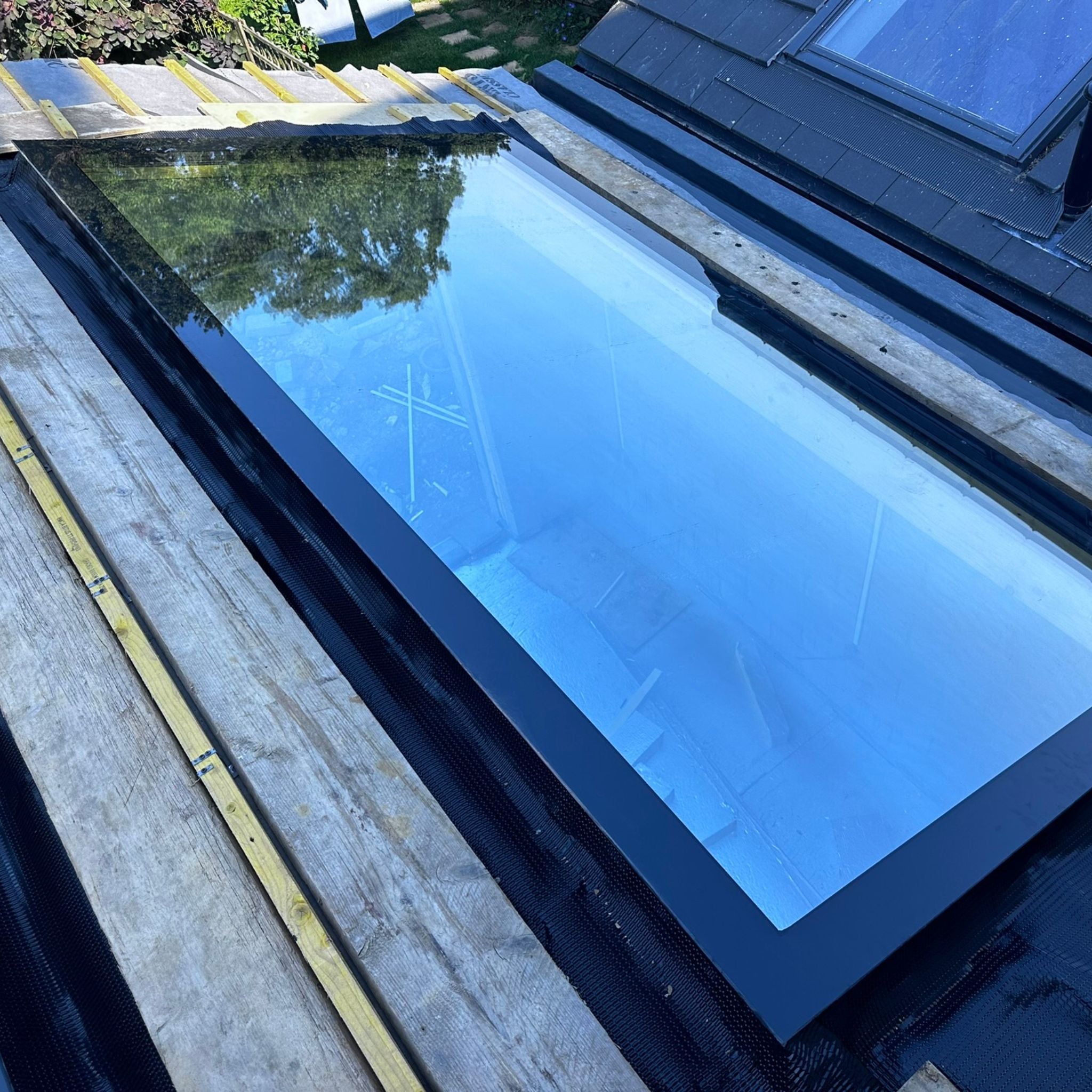 50 x 150 cm Dakraam schuin dak, Driedubbel glas, U-waarde: 0,9 W/m²K