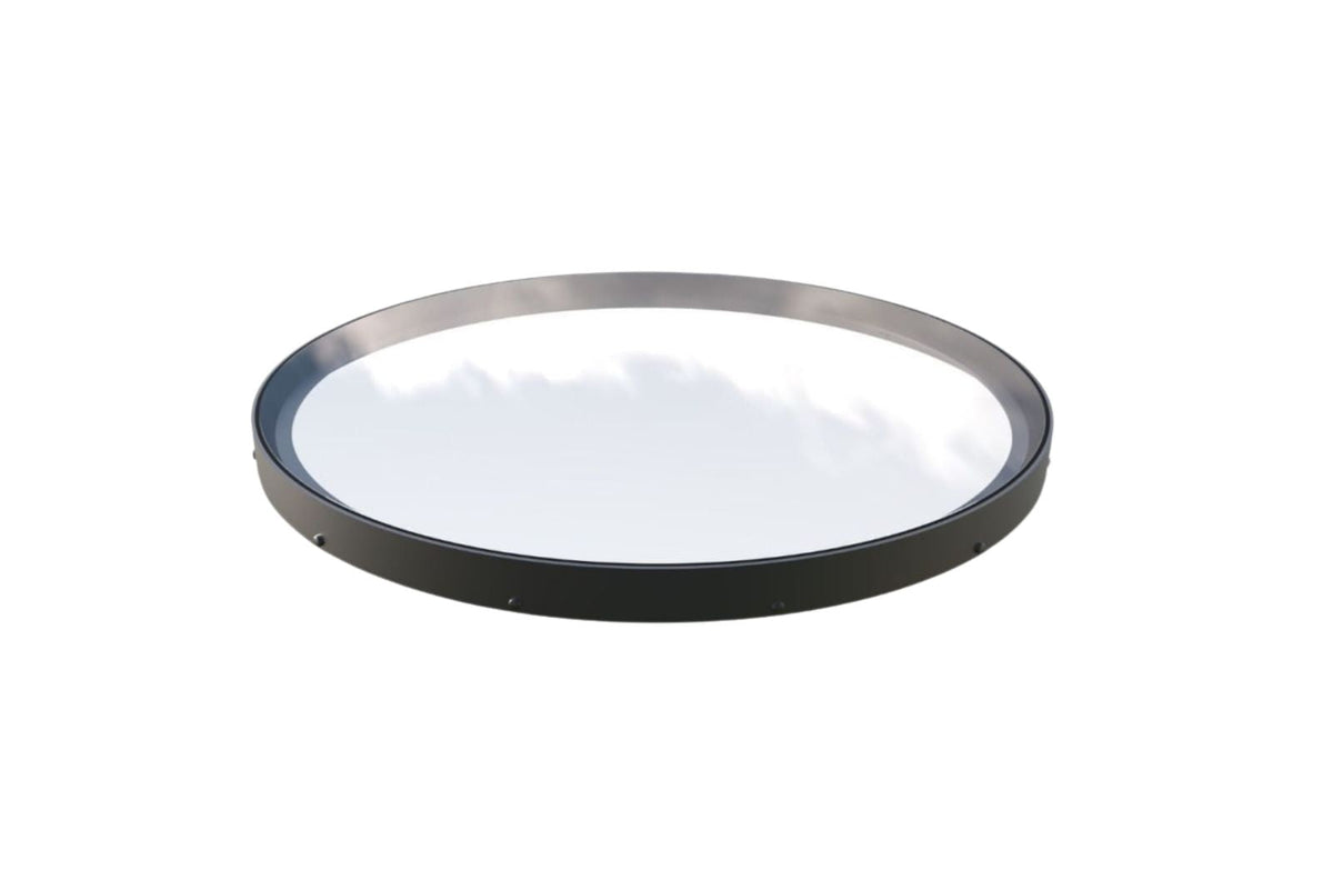 Rond glas