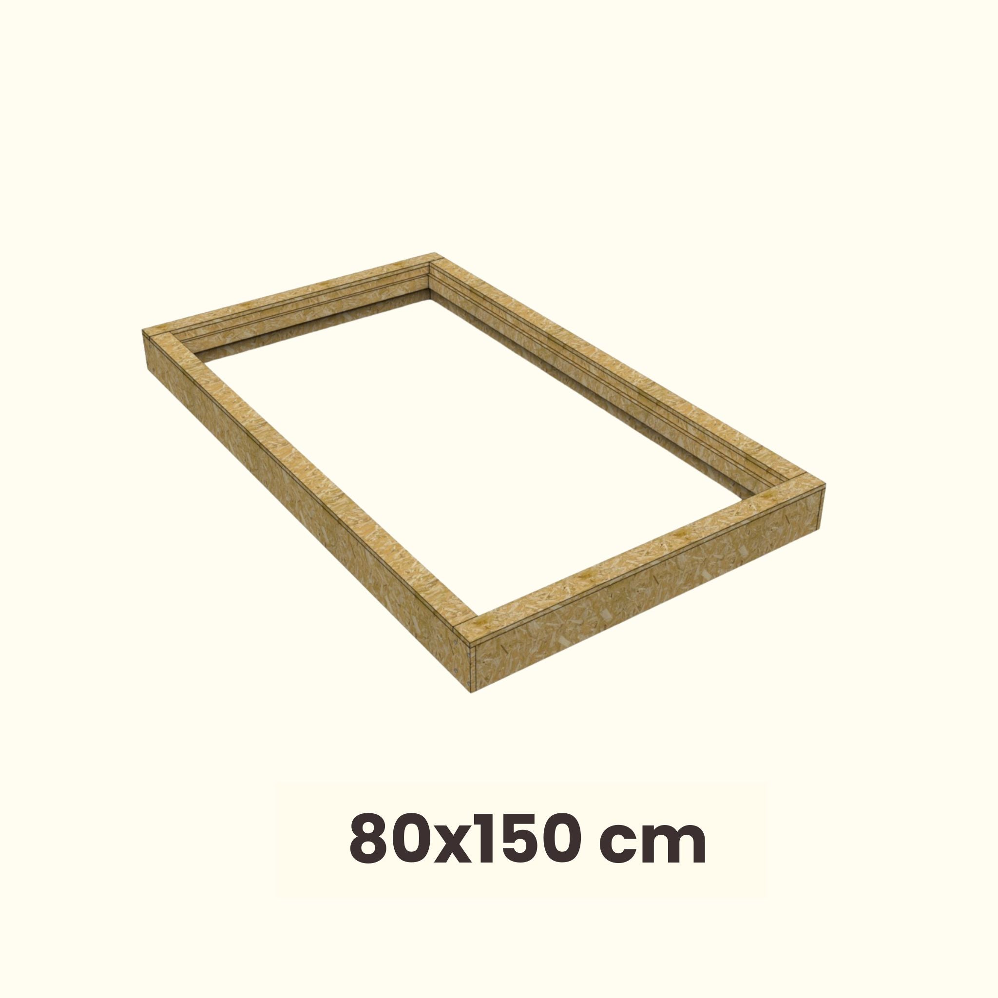 Dakopstand schuin dak voor Dakraam 80 x 150 cm