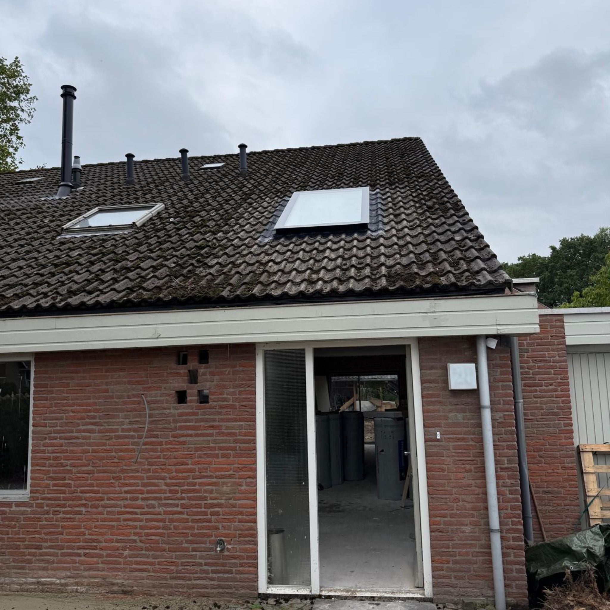 40 x 40 cm Dakraam schuin dak, Driedubbel glas, U-waarde: 0,9 W/m²K