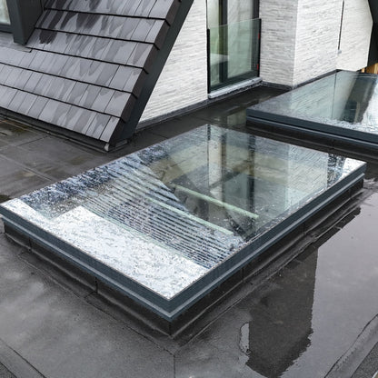 100 x 200 cm Dakraam elektrisch openen