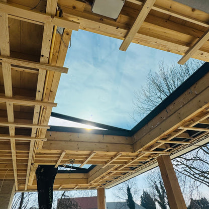 100 x 150 cm Dakraam elektrisch openen