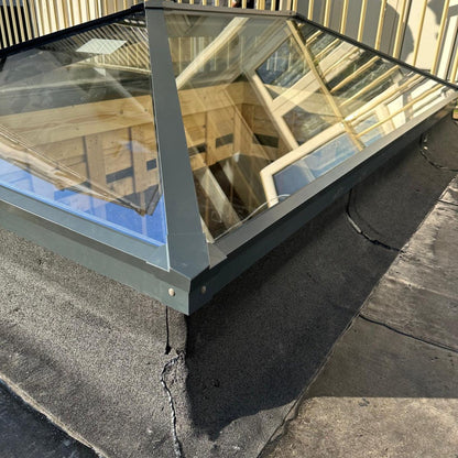 100 x 150 cm Lichtstraat plat dak Hedendaags