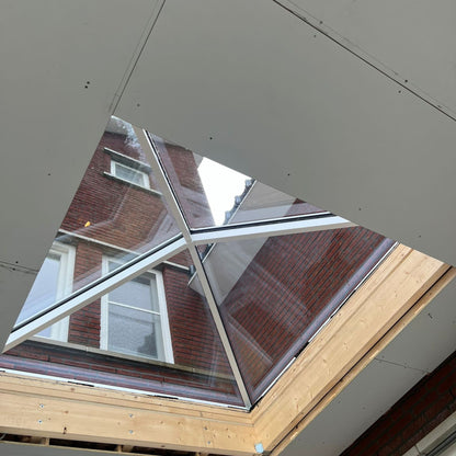 200 x 200 cm Lichtstraat plat dak Pyramid