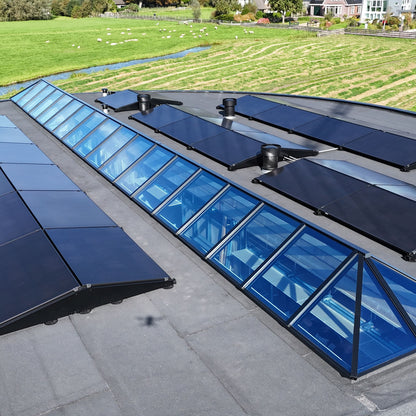 200 x 400 cm Lichtstraat plat dak Regulier