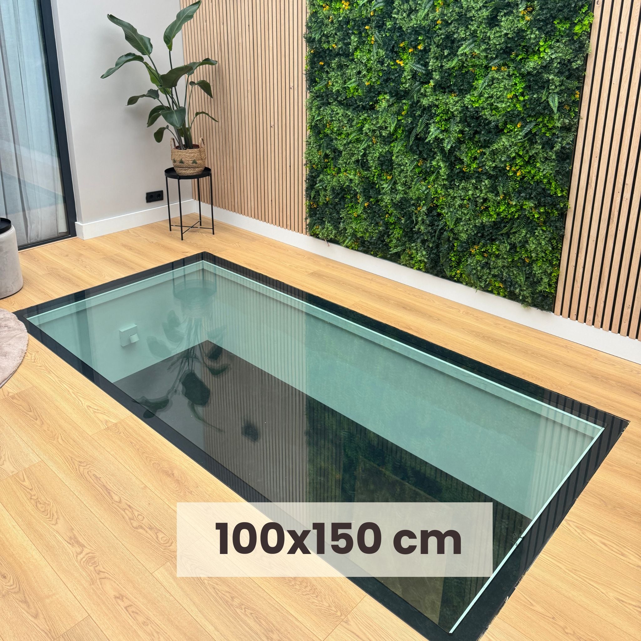 100 x 150 cm Platdakraam Beloopbaar