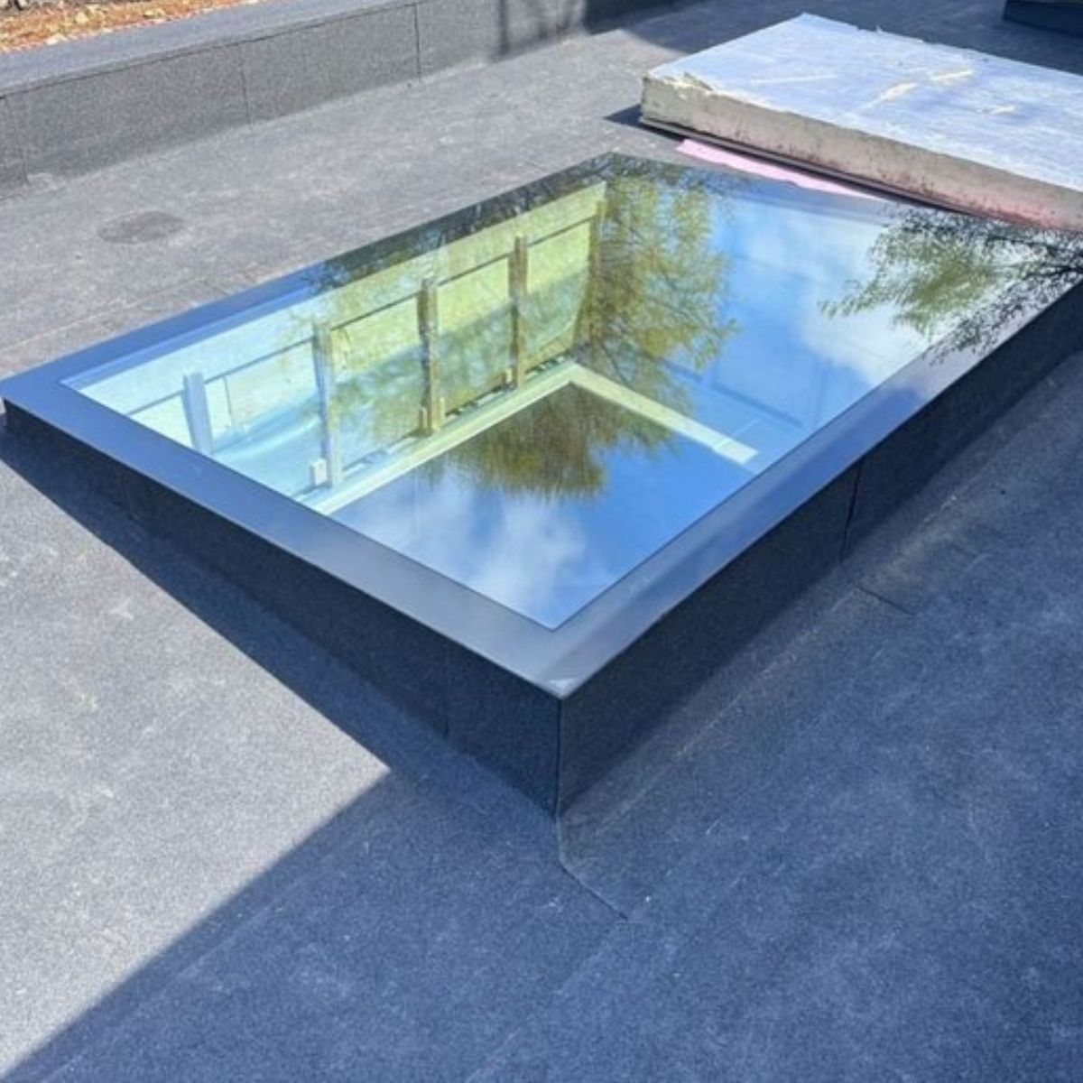 Platdakraam 100 x 200 cm, HR+++  Driedubbel glas, U-waarde: 0,9 W/m²K