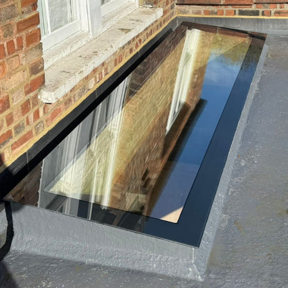 Platdakraam 80 x 80 cm, HR+++  Driedubbel glas, U-waarde: 0,9 W/m²K
